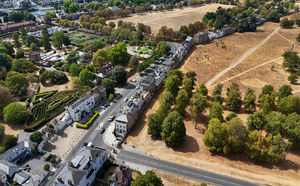 Hampton Court Palace & Bushy Park Aerial View- click for photo gallery